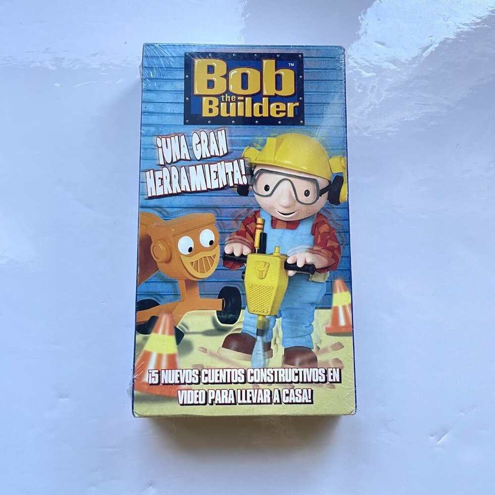 Bob the Builder VHS Spanish Una Gran Herramienta! New Bob El Constructor Video